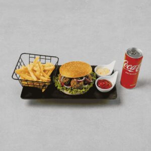 Falafel Burger Menü